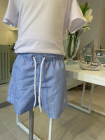 Short Praia - Blue Listras
