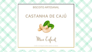 Biscoito de Castanha de Cajú com Baunilha -  Le Café Et L´amour