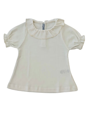 Camiseta Babadinho Pima  Manga Curta Délicatesse