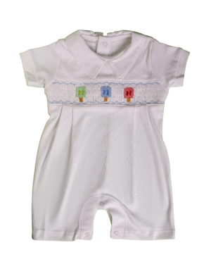 Romper Smock Picolé Colorido Nino -  Jouer 100% Pima Peruano