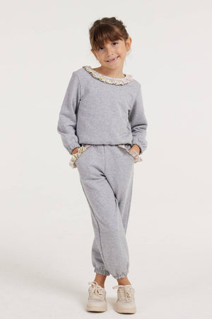 Conjunto Moletom  Gris Classique