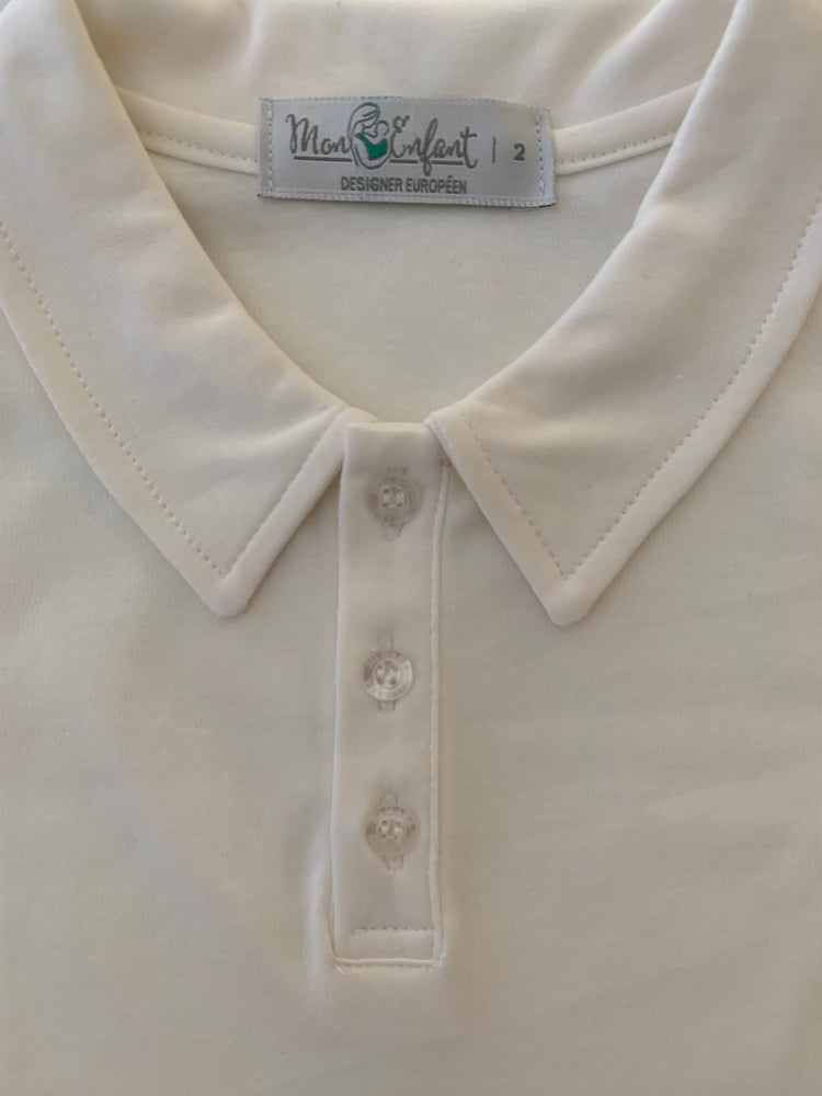 Camiseta  Polo 100% Pima Manga Curta Délicatesse