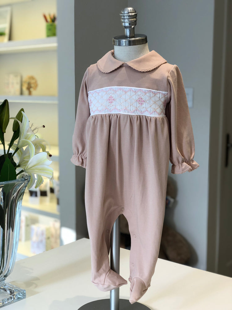 Macacão Smock 4 Pontos Nina - Jouer 100% Pima Peruano