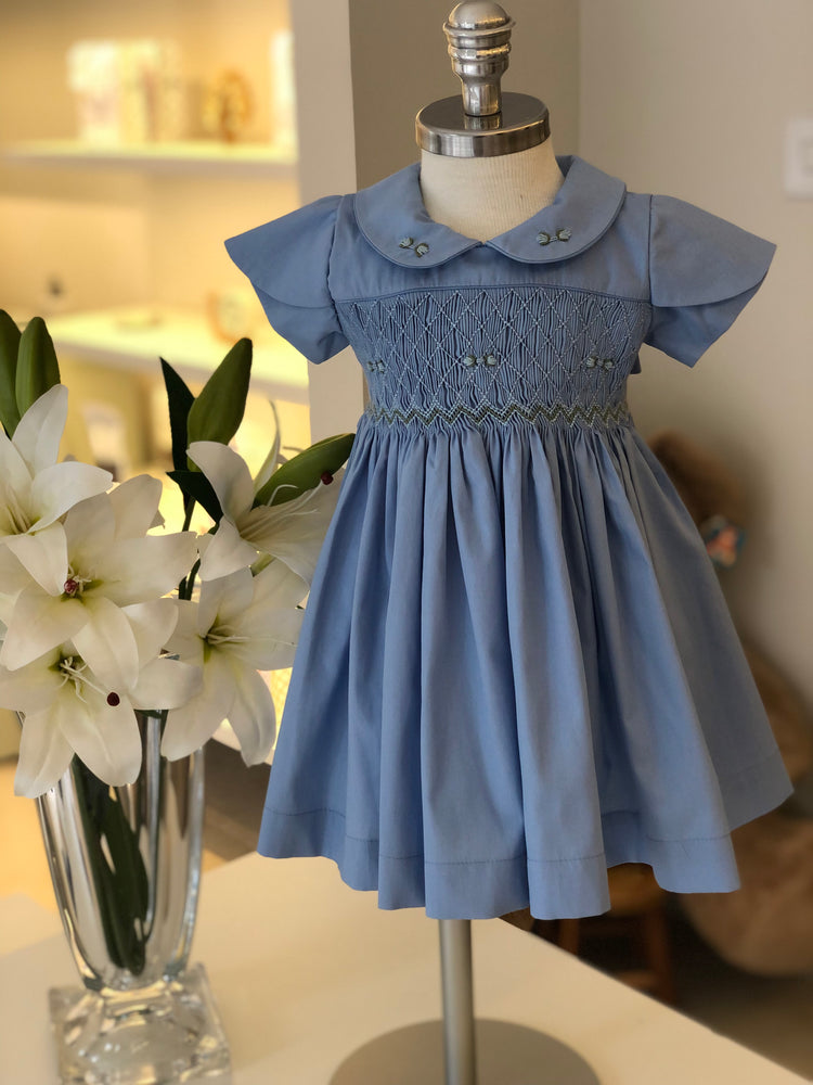 Vestido  Bleu Elegance