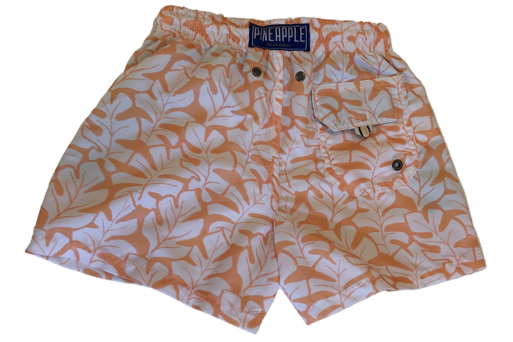 Short Praia - Coral Papai