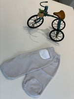 Calça Bebê Ballon Gris em Algodão Pima Peruano - Bébé Enchanté