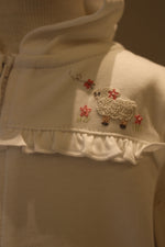 Conjunto Bordado Ovelhinha - Jouer 100% Pima Peruano