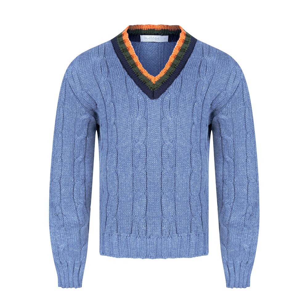 Suéter Bleu em Tricot Petit Homme Coleção Enchanté