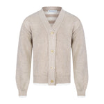 Cardigan Blun Clair em Tricot Petit Homme Coleção Enchanté