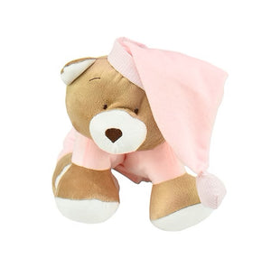 Puppet Urso Nino - Rosa Bebê