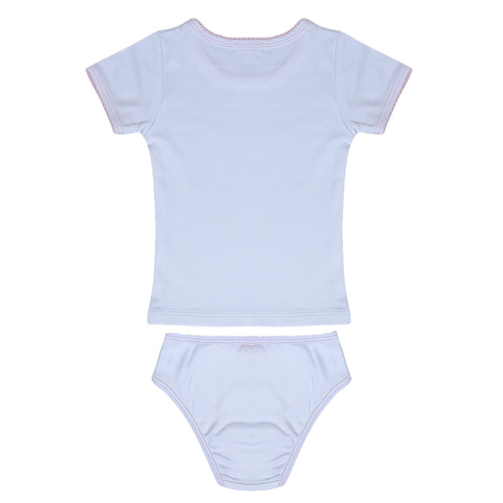 T-shirt Nina Bordada à Mão - 100% Algodão Pima Peruano - MON ENFANT-Bébés et Petits