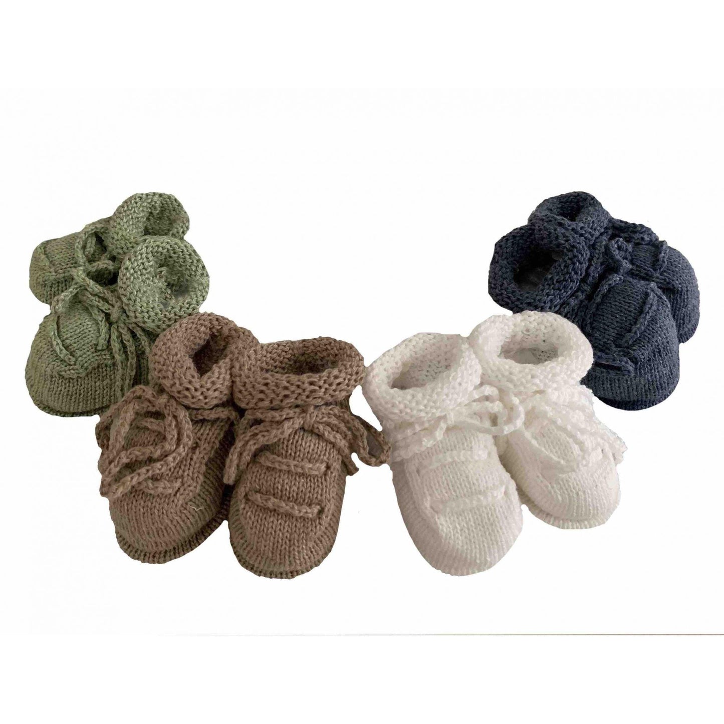 Sapatinhos em Tricot - Pour Bébé Menino - MON ENFANT-Bébés et Petits