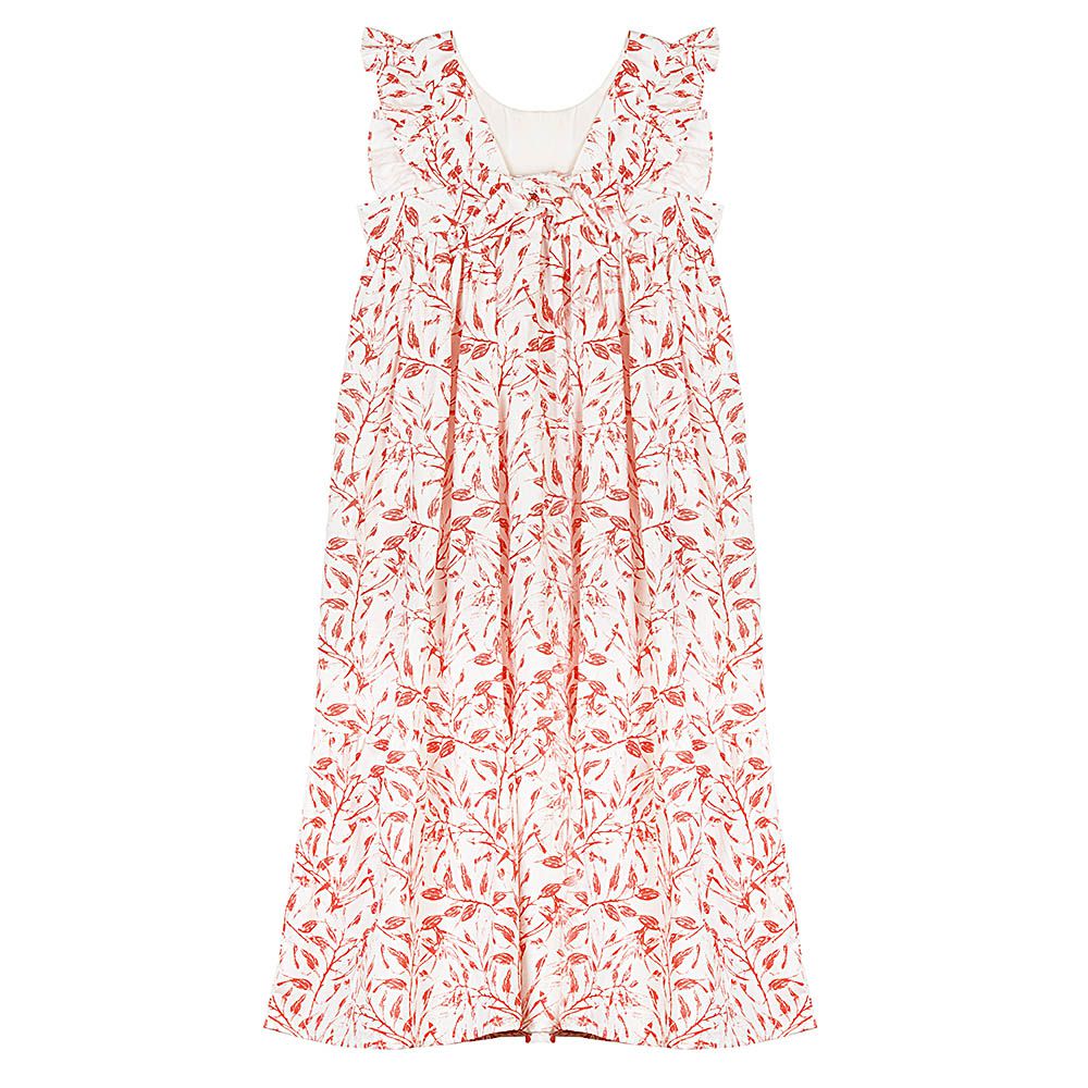 Vestido Longo Estampado Roma - MON ENFANT-Bébés et Petits