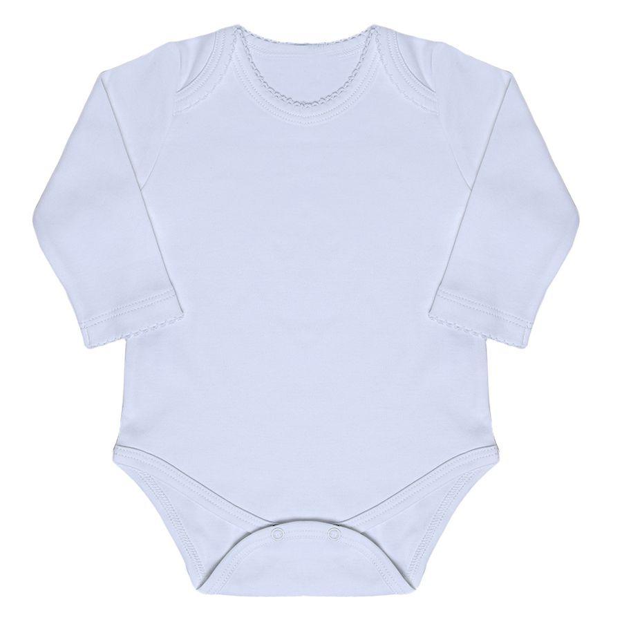 Body Básico Unissex Manga Longa - 100% Algodão Pima Peruano - MON ENFANT-Bébés et Petits