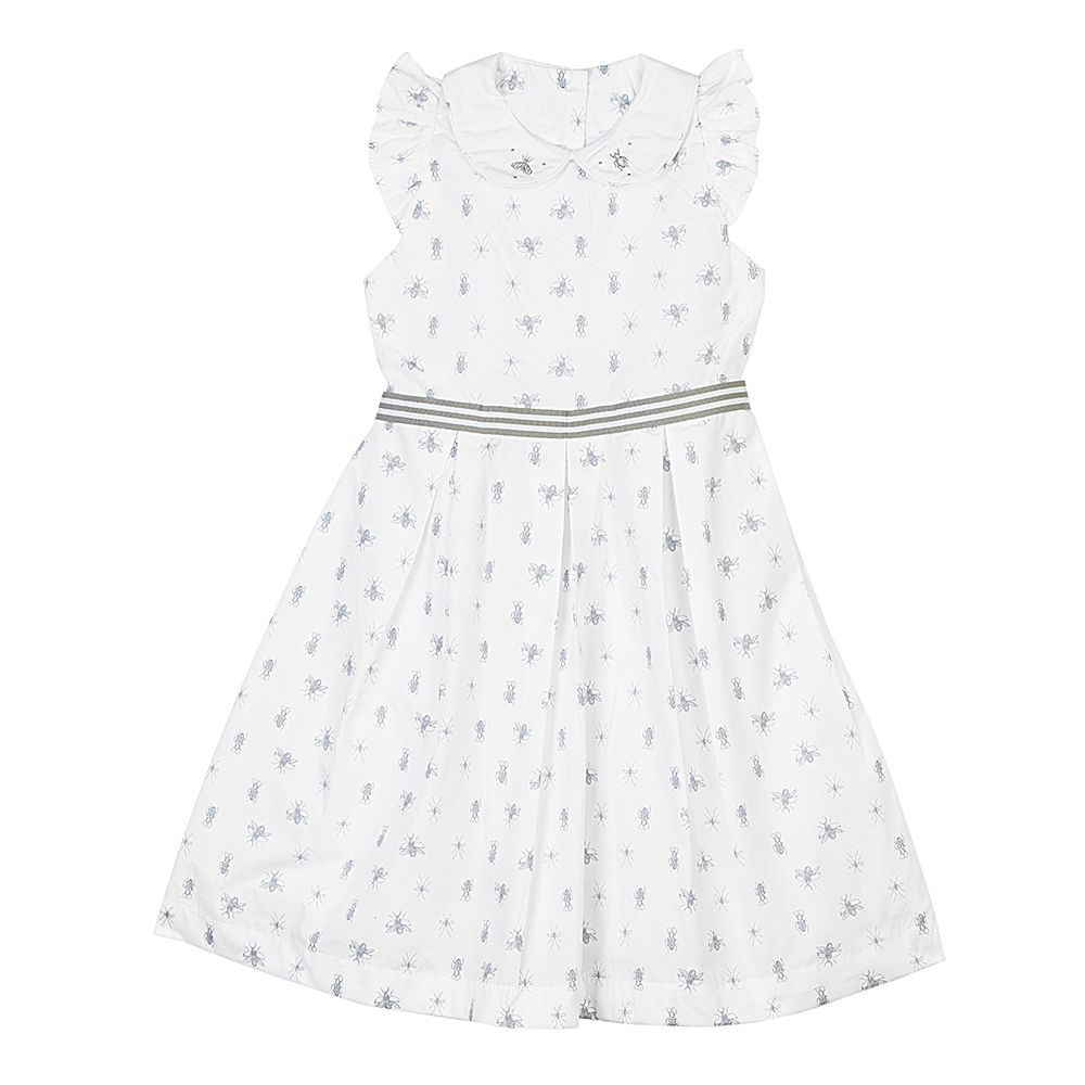 Vestido Festa Estampado Veneza - MON ENFANT-Bébés et Petits