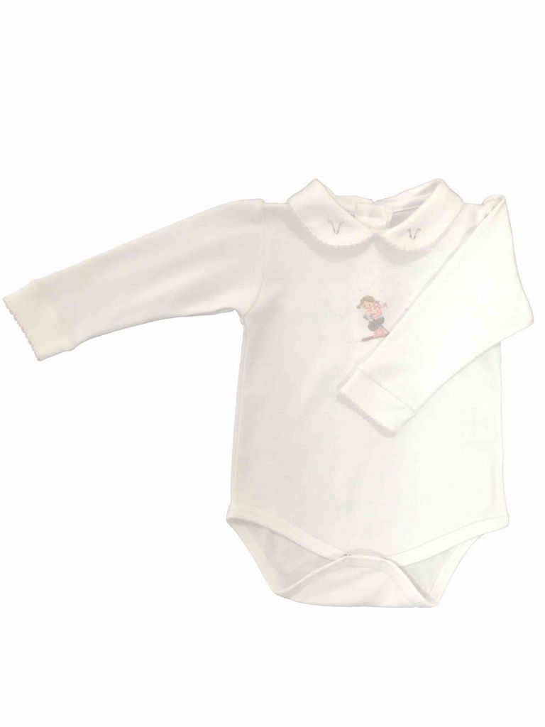 Body Esqui Nina - 100% Algodão Pima Peruano - MON ENFANT-Bébés et Petits