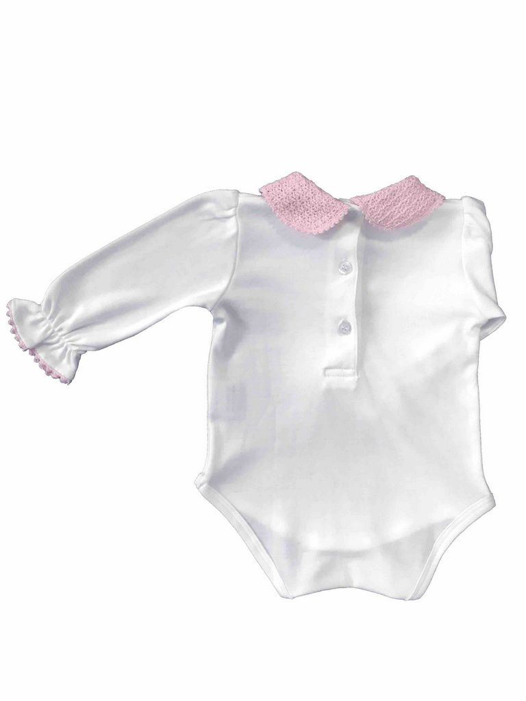 Body Nina Crochê - 100% Algodão Pima Peruano - MON ENFANT-Bébés et Petits
