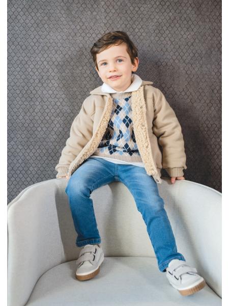 Calça Jeans Básica - MON ENFANT-Bébés et Petits