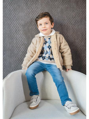 
            
                Carregar imagem no visualizador da galeria, Calça Jeans Básica - MON ENFANT-Bébés et Petits
            
        