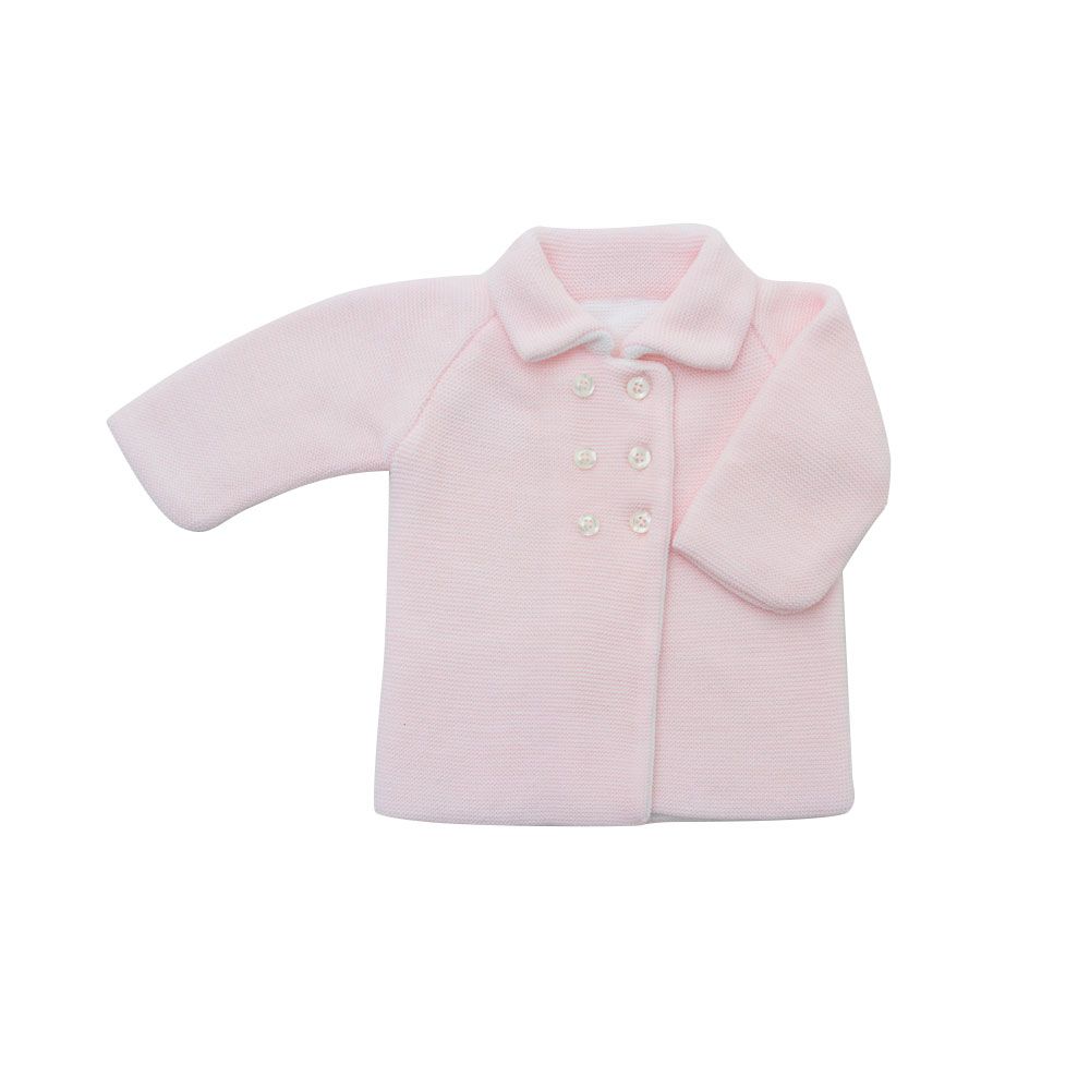 Casaco Ponto Inglês em Tricot Argentino - MON ENFANT-Bébés et Petits