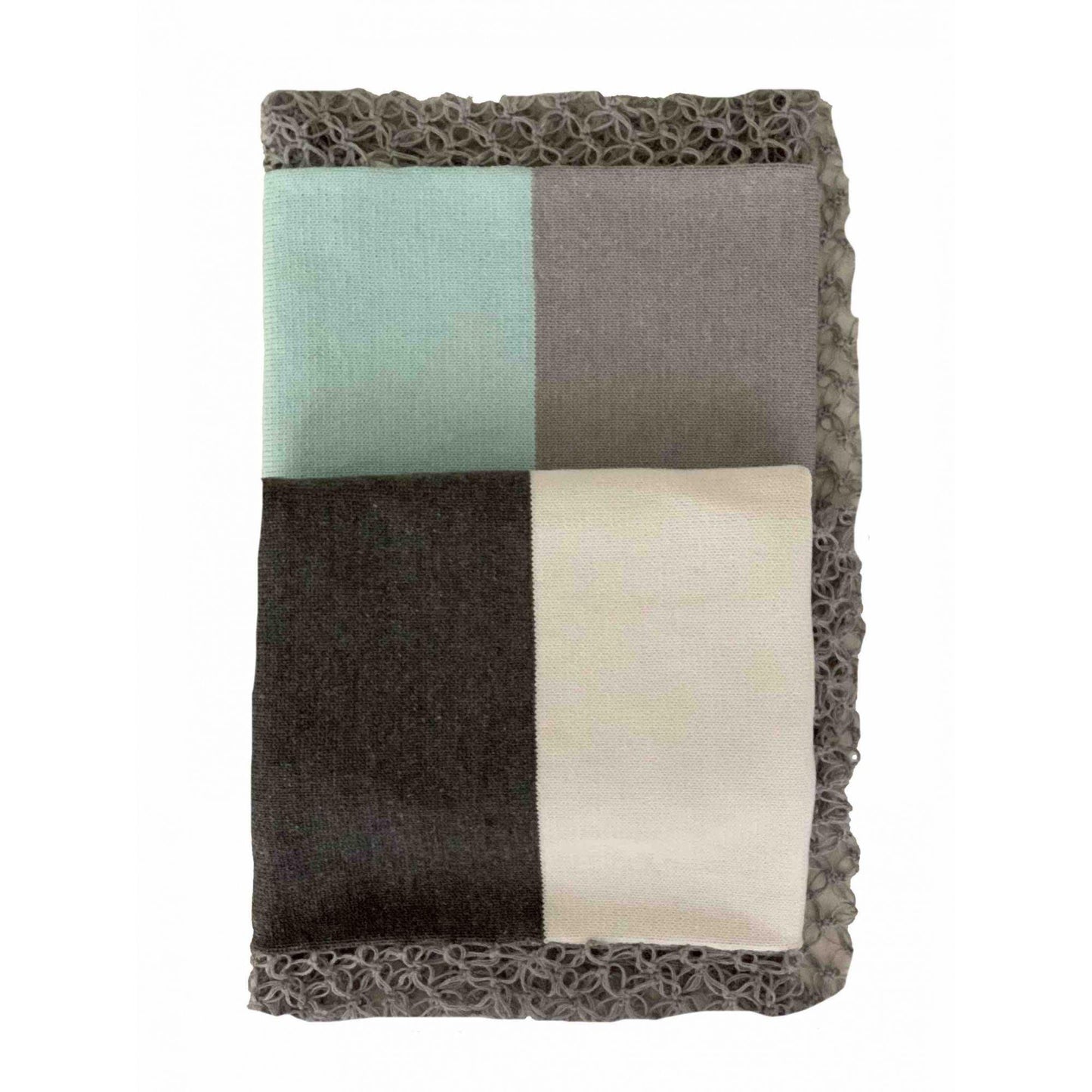 Manta em Tricot e crochê Coleção Visconde - MON ENFANT-Bébés et Petits