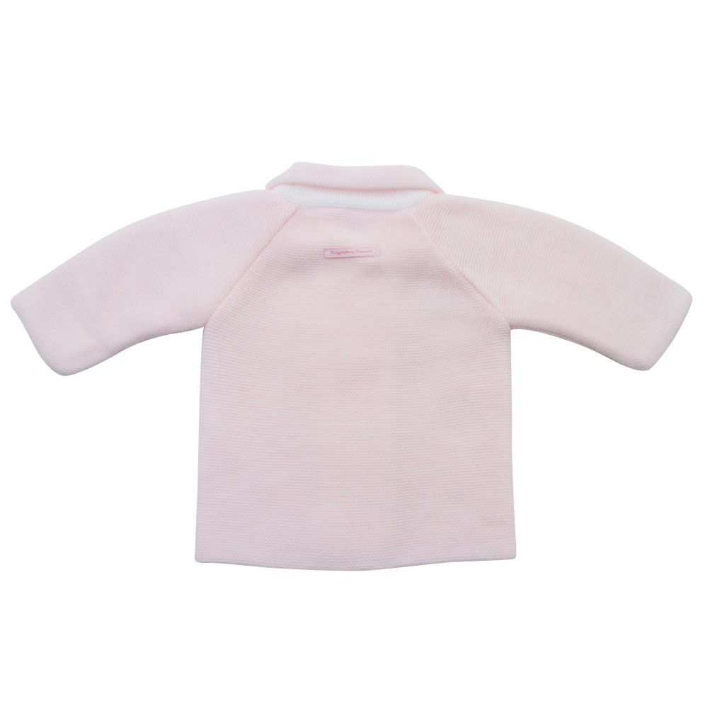 Casaco Ponto Inglês em Tricot Argentino - MON ENFANT-Bébés et Petits