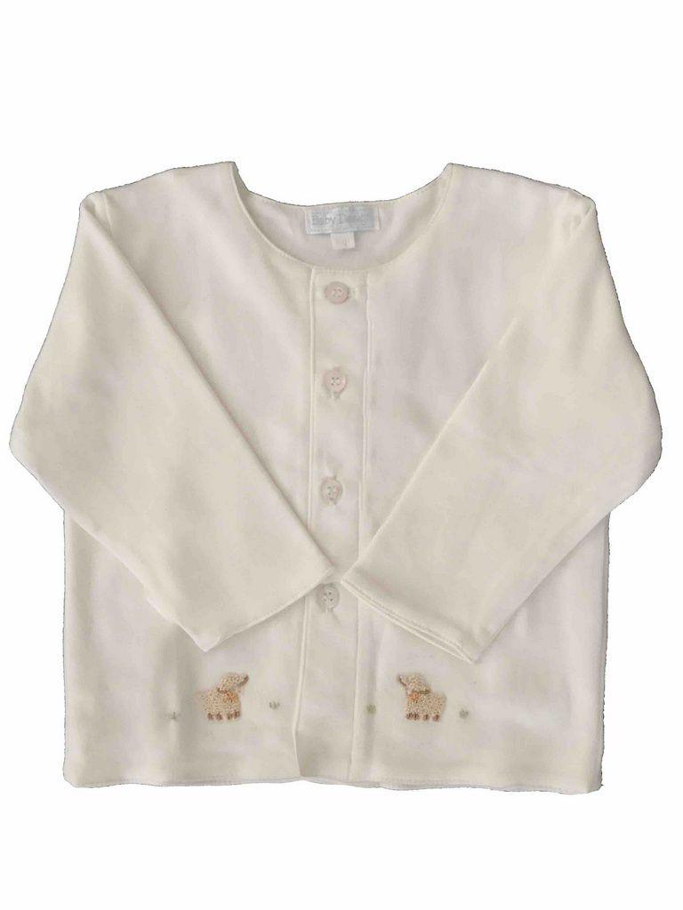 Cardigan Ovelhinhas - 100% Algodão Pima Peruano - MON ENFANT-Bébés et Petits