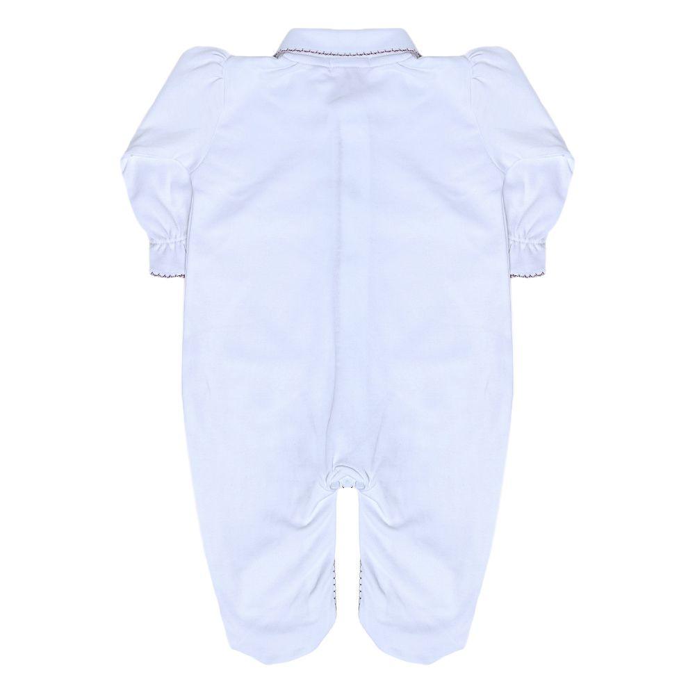 Macacão Bordado Nina - 100% algodão Pima Peruano - MON ENFANT-Bébés et Petits