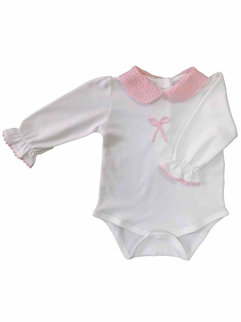 Body Nina Crochê - 100% Algodão Pima Peruano - MON ENFANT-Bébés et Petits