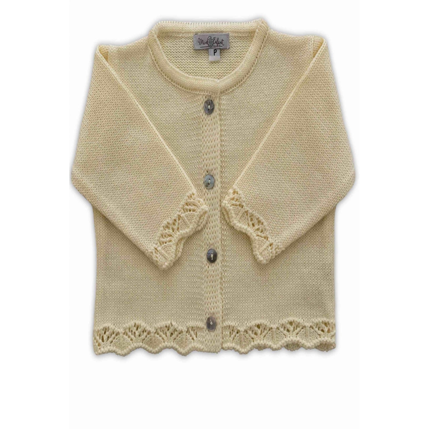 Cardigan em Tricot Amarelo - MON ENFANT-Bébés et Petits