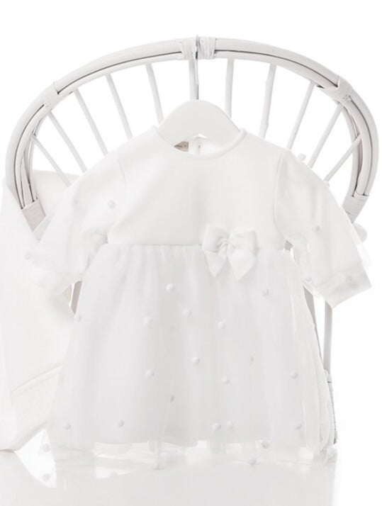 Vestido Festa / Batizado Branco - Bébés Collection - MON ENFANT-Bébés et Petits