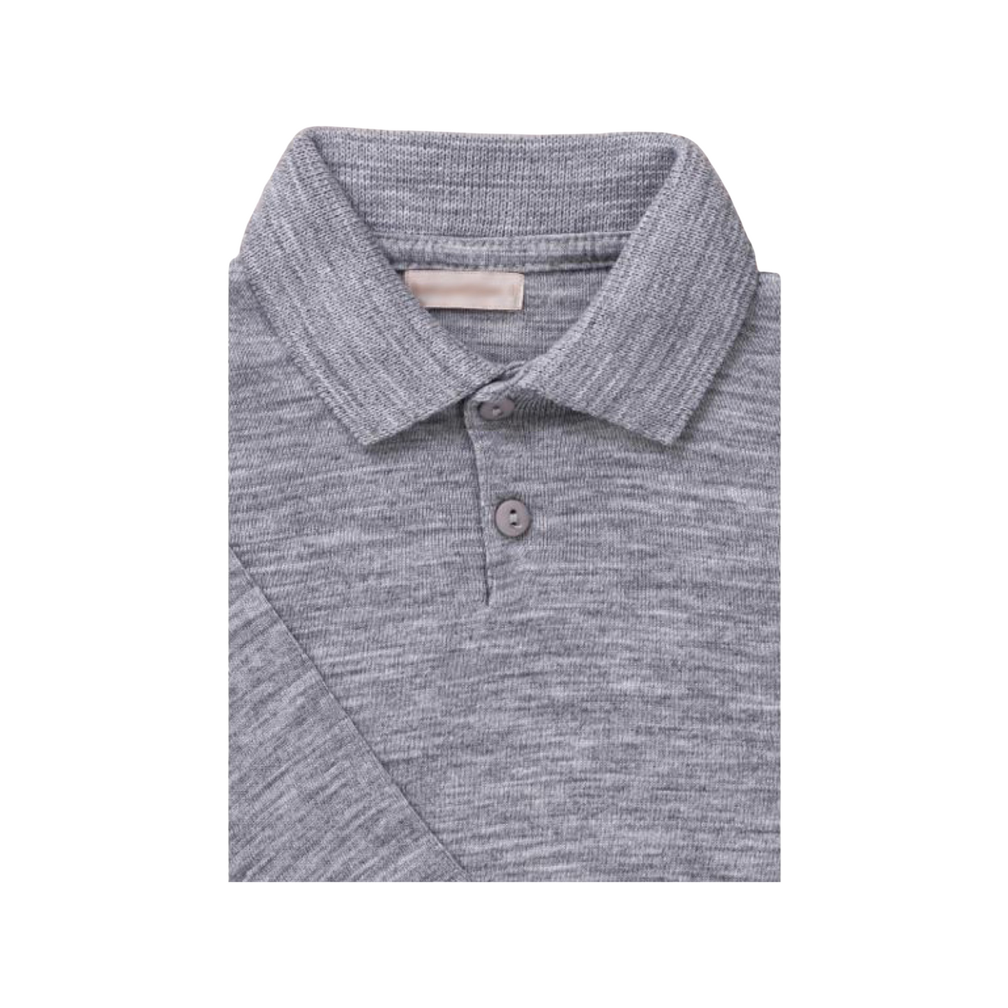 Blusa Polo Cinza Mescla - Bébés Collection - MON ENFANT-Bébés et Petits