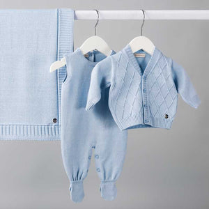 Jardineira Maternidade / Primeiros Meses - Azul Céu - MON ENFANT-Bébés et Petits