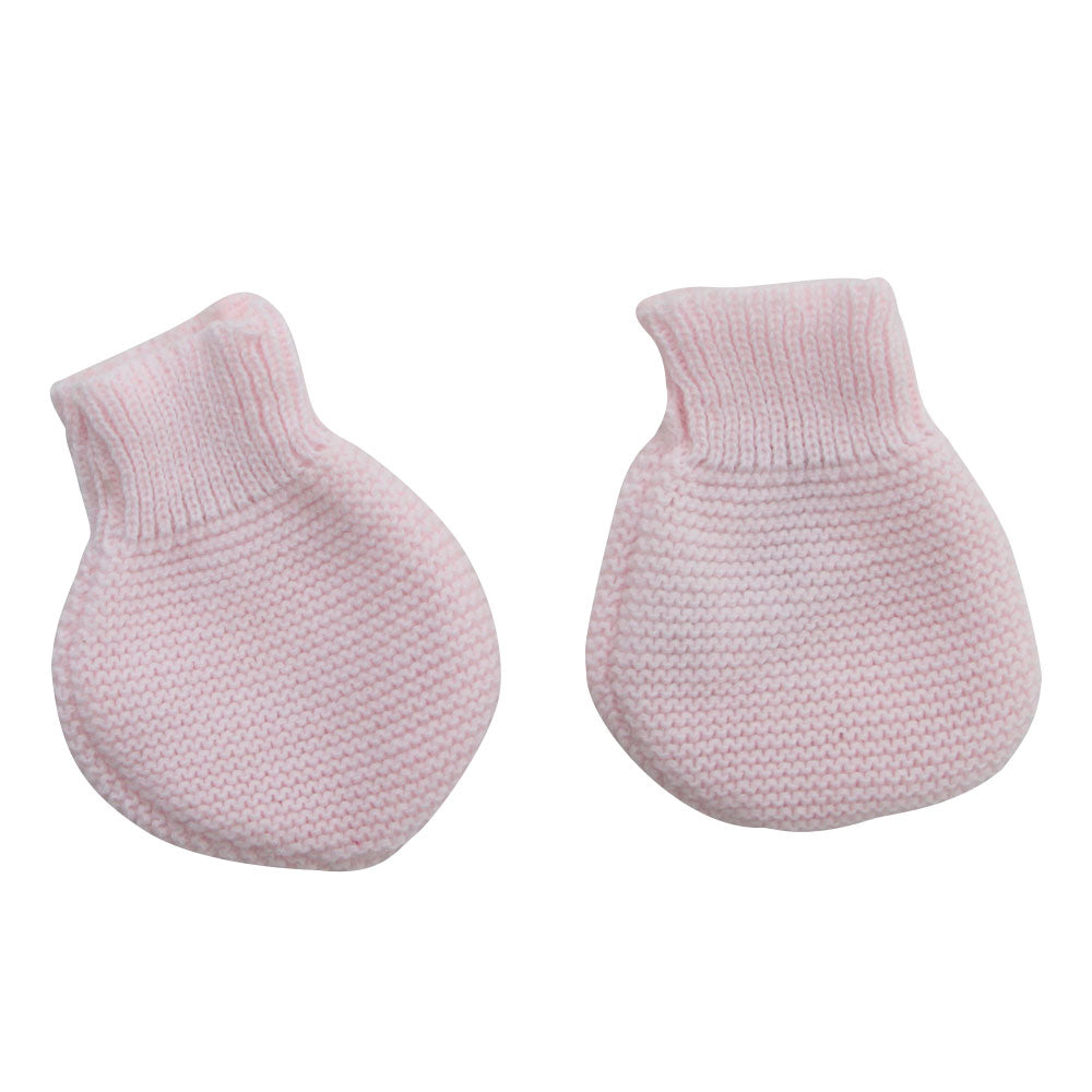 Luvinhas em Tricot Argentino na cor rosa - BABY GIRL - MON ENFANT-Bébés et Petits