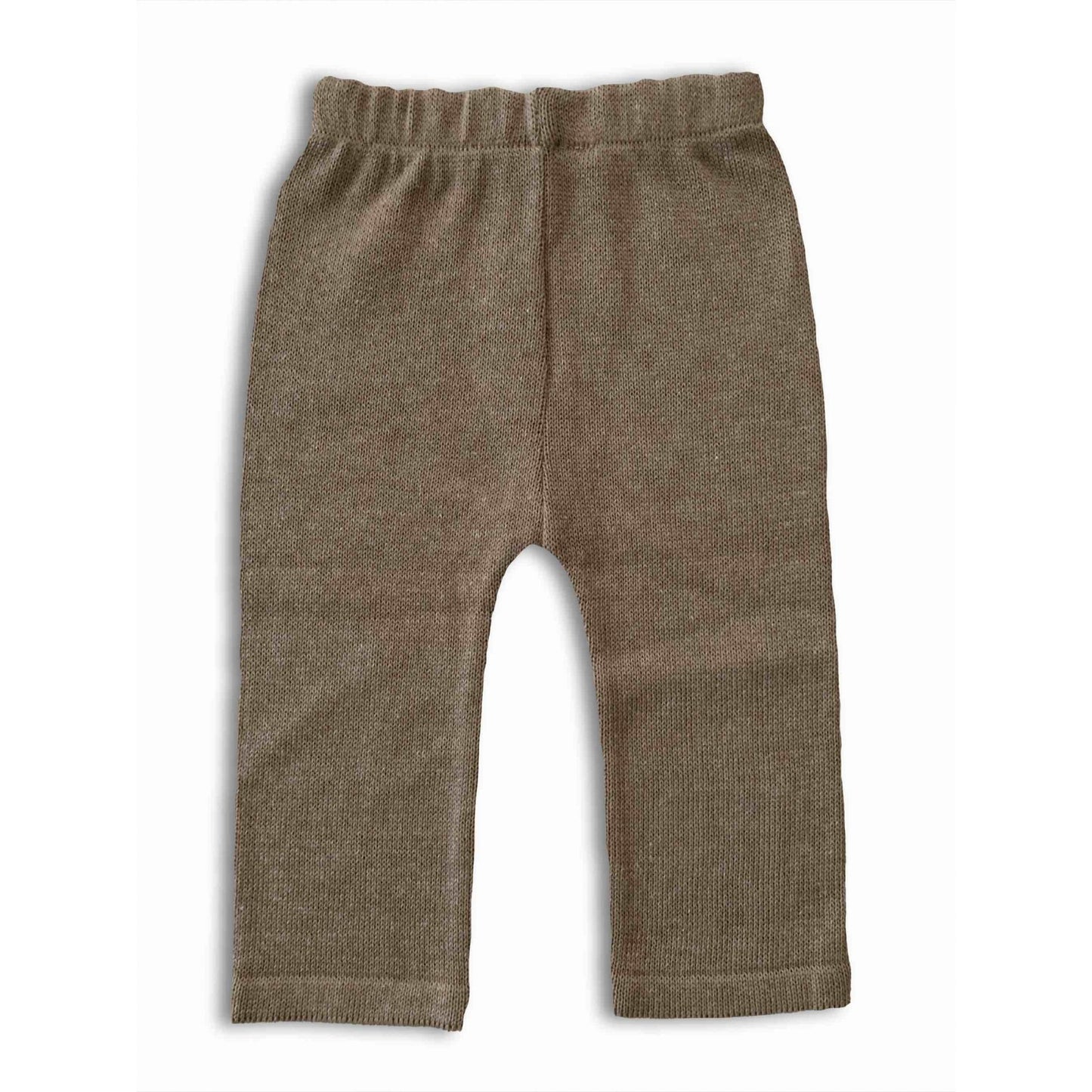 Calça em Tricot Caqui - MON ENFANT-Bébés et Petits