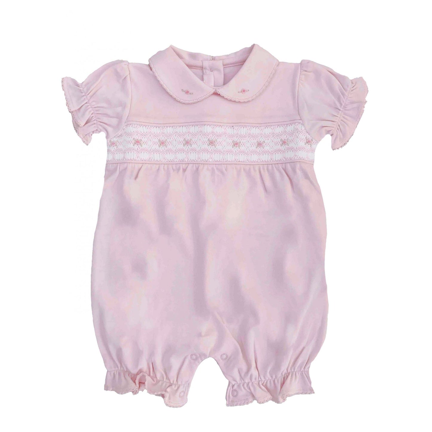 Romper menina bordado casinha de abelha - 100% Algodão Pima Peruano - MON ENFANT-Bébés et Petits