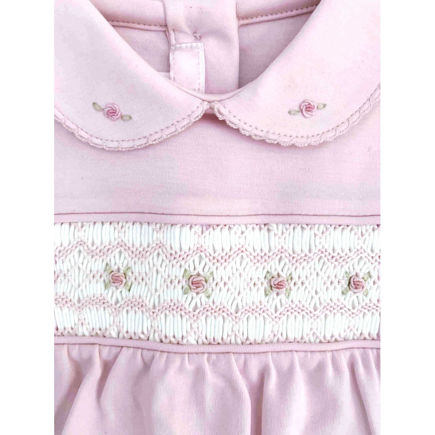 Romper menina bordado casinha de abelha - 100% Algodão Pima Peruano - MON ENFANT-Bébés et Petits