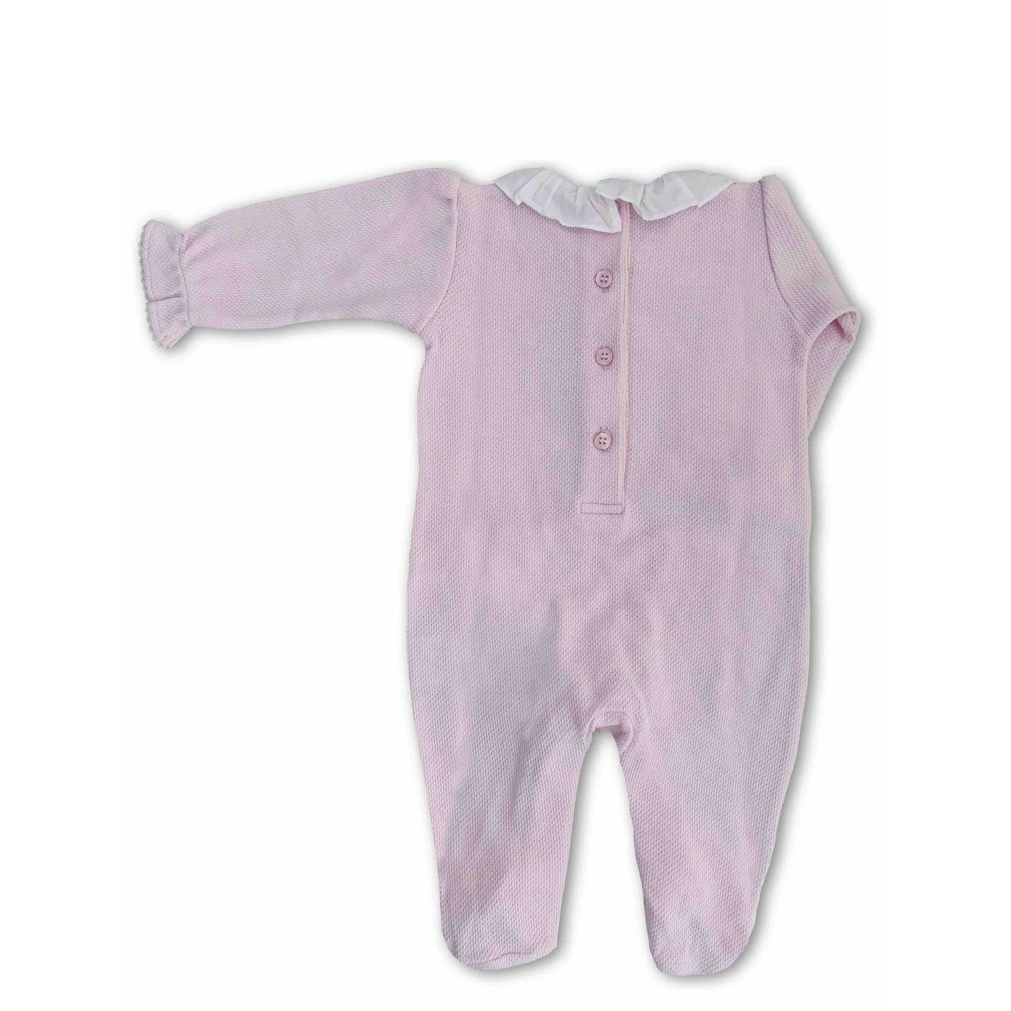 Macacão rosa com bolsinhos - 100% Algodão Pima Peruano - MON ENFANT-Bébés et Petits