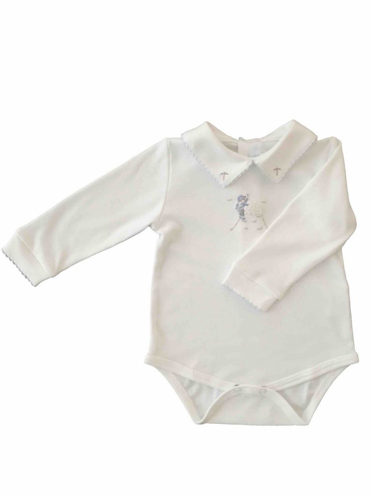 Body Nino Esqui - 100% Algodão Pima Peruano - MON ENFANT-Bébés et Petits