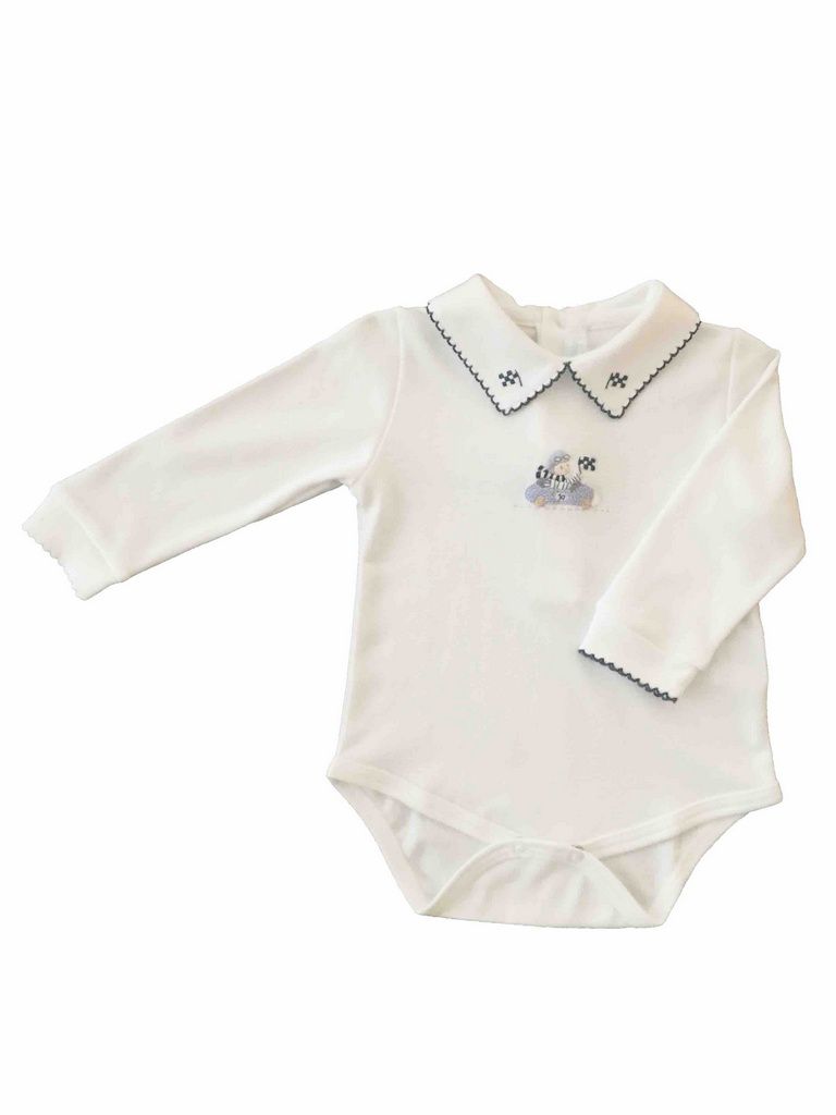 Body Piloto - 100% Algodão Pima Peruano - MON ENFANT-Bébés et Petits