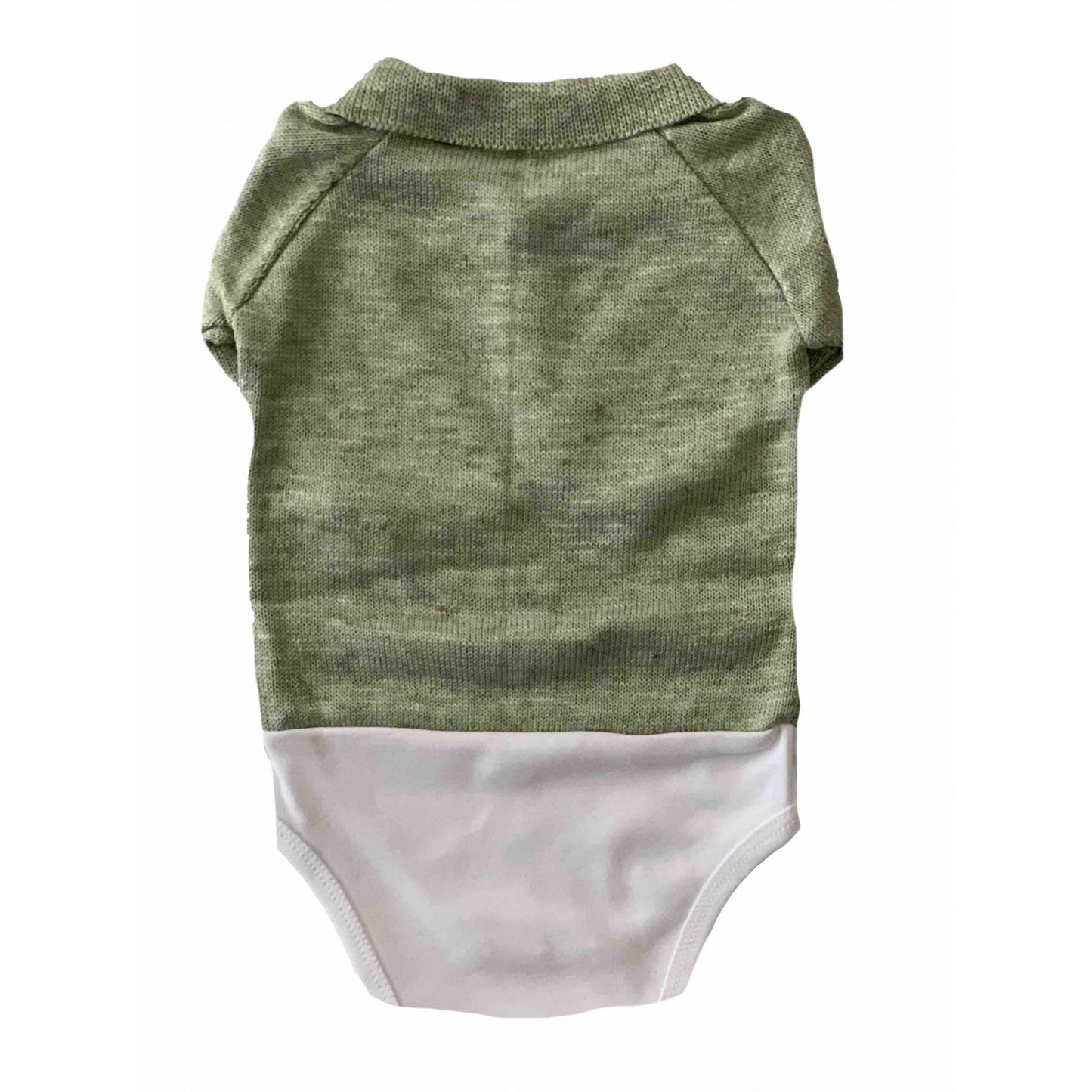 Body Tricot Pistache - MON ENFANT-Bébés et Petits
