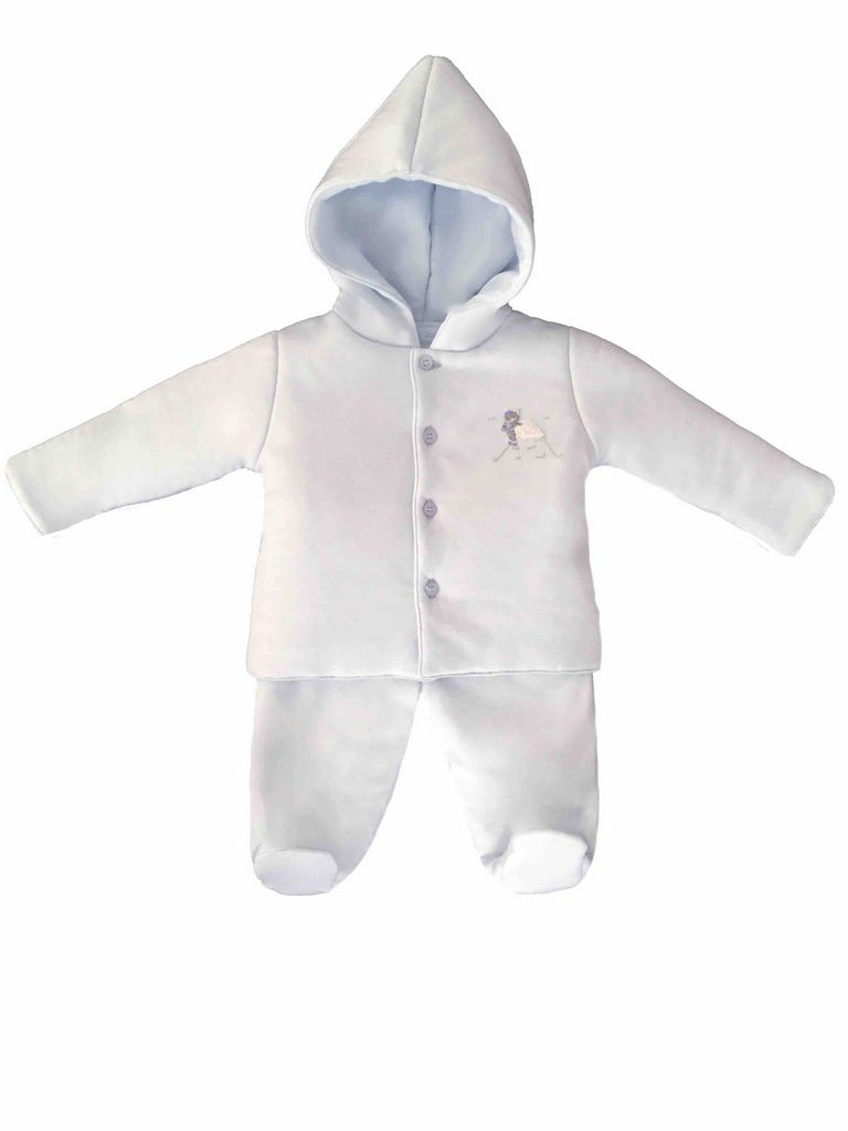 Calça Acolchoada para casaco Esqui Nino - 100% Algodão Pima Peruano - MON ENFANT-Bébés et Petits