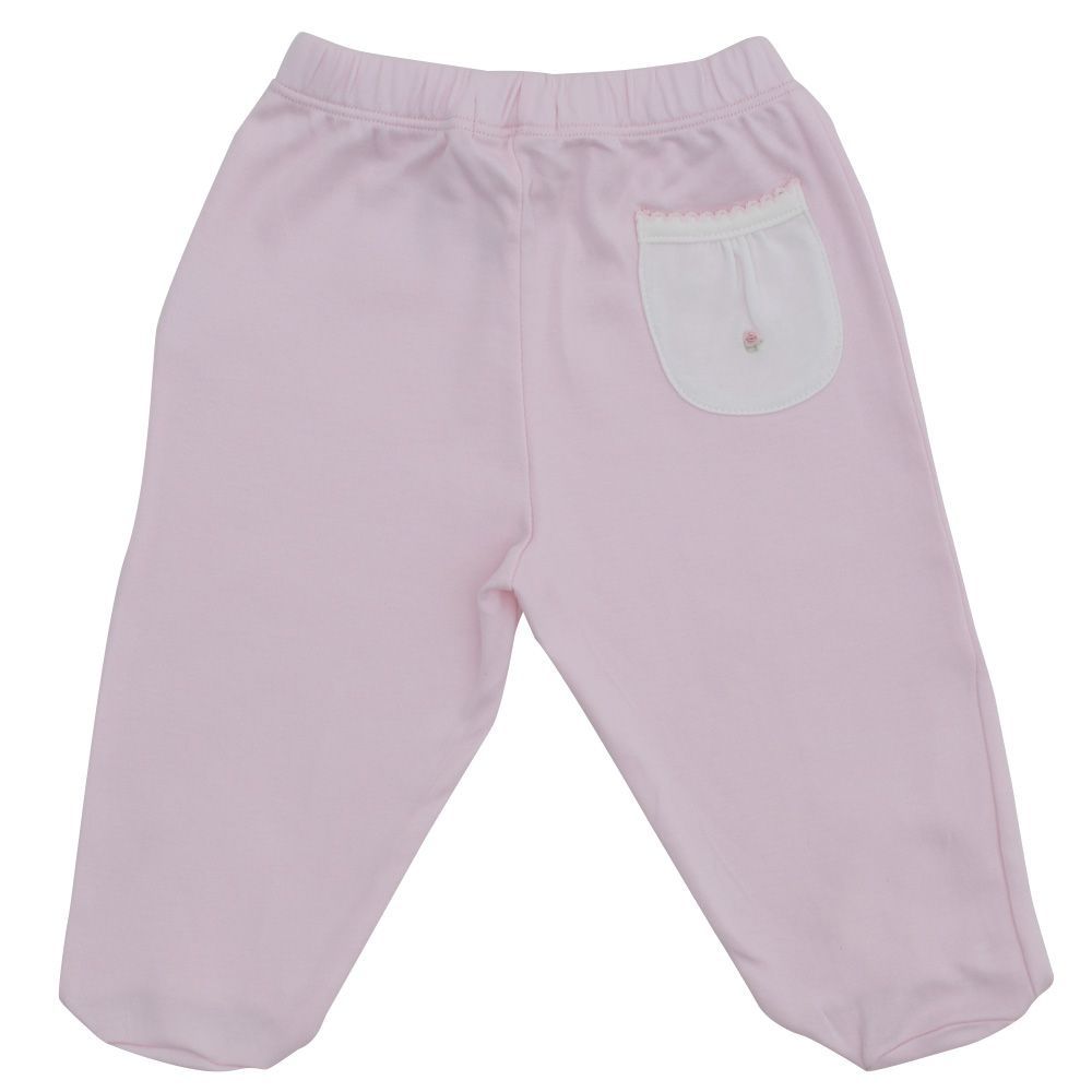 Calça Smock Rosa - 100% Algodão Pima Peruano - MON ENFANT-Bébés et Petits