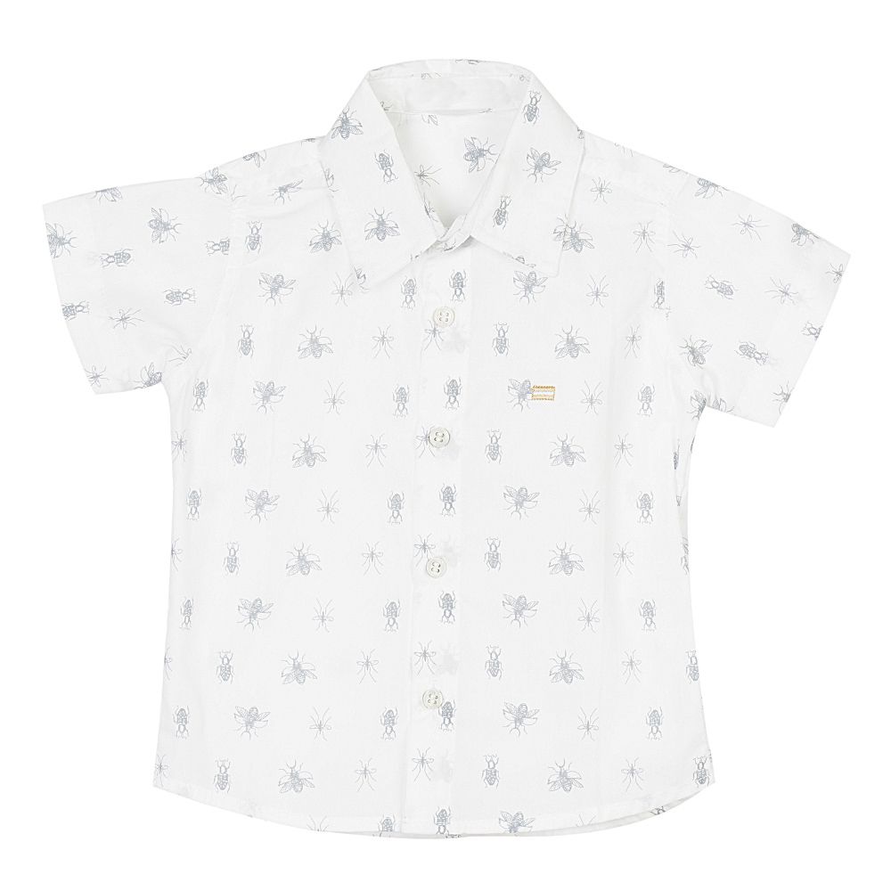 Camisa Estampada Veneza - MON ENFANT-Bébés et Petits