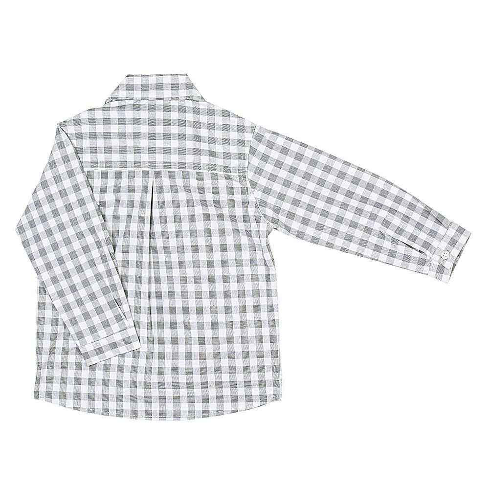 Camisa Manga Longa Xadrez Veneza - MON ENFANT-Bébés et Petits