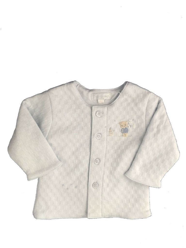 Cardigan Ursinho na Neve - 100% Algodão Pima Peruano - MON ENFANT-Bébés et Petits