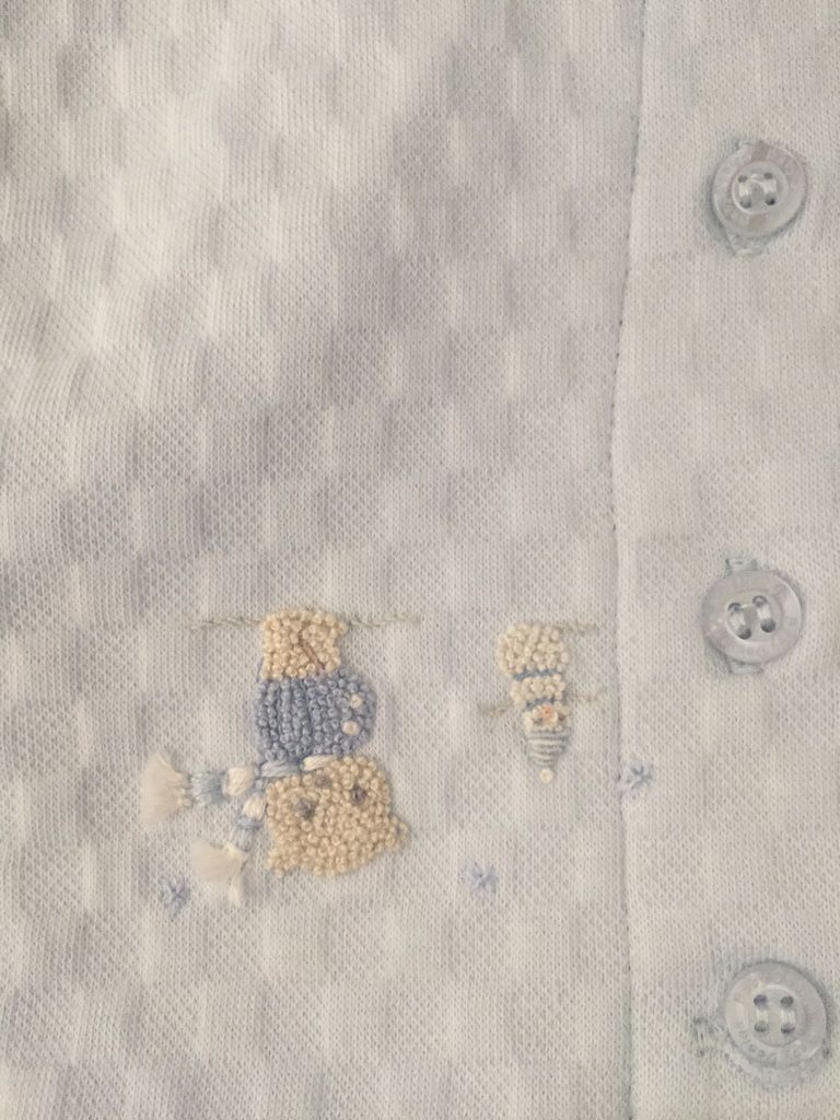 Cardigan Ursinho na Neve - 100% Algodão Pima Peruano - MON ENFANT-Bébés et Petits