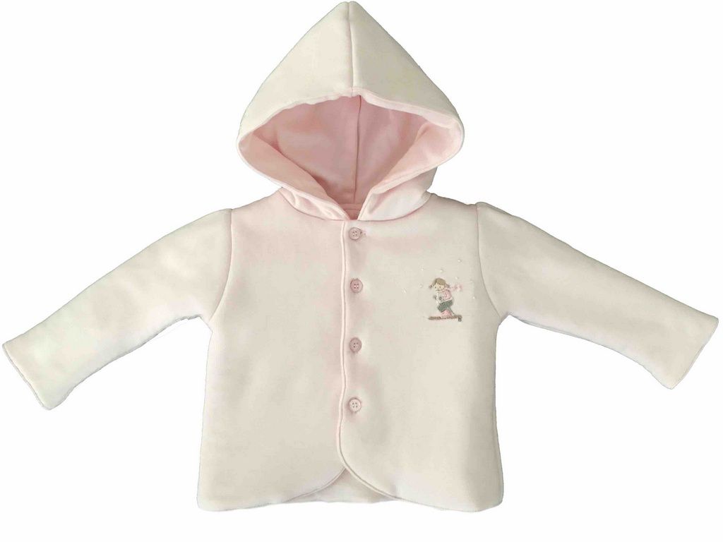 Casaco Acolchoado com Capuz Nina Esqui - 100% Algodão Pima Peruano - MON ENFANT-Bébés et Petits