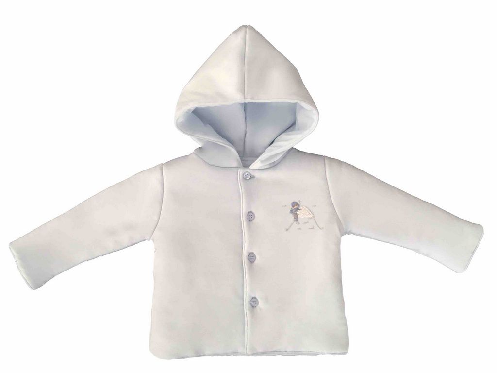 Casaco Acolchoado com Capuz Nino Esqui - 100% Algodão Pima Peruano - MON ENFANT-Bébés et Petits