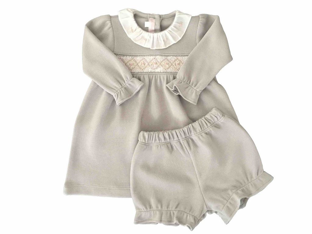 Conjunto Smock Nina - 100% Algodão Pima Peruano - MON ENFANT-Bébés et Petits